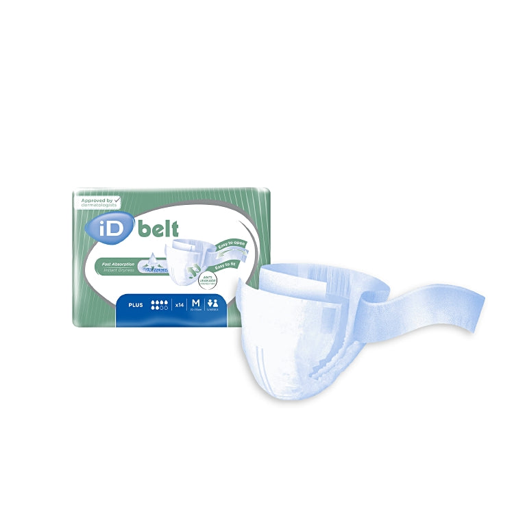 iD Belt Plus M 14 Stk / Beutel Blau 1750ml Taillenumfang 70-115 cm