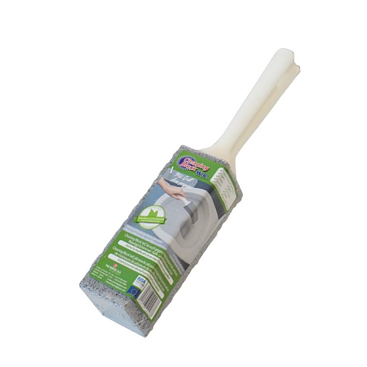 Cleaning Block WC mit Griff hergestellt aus recycelten Materialien