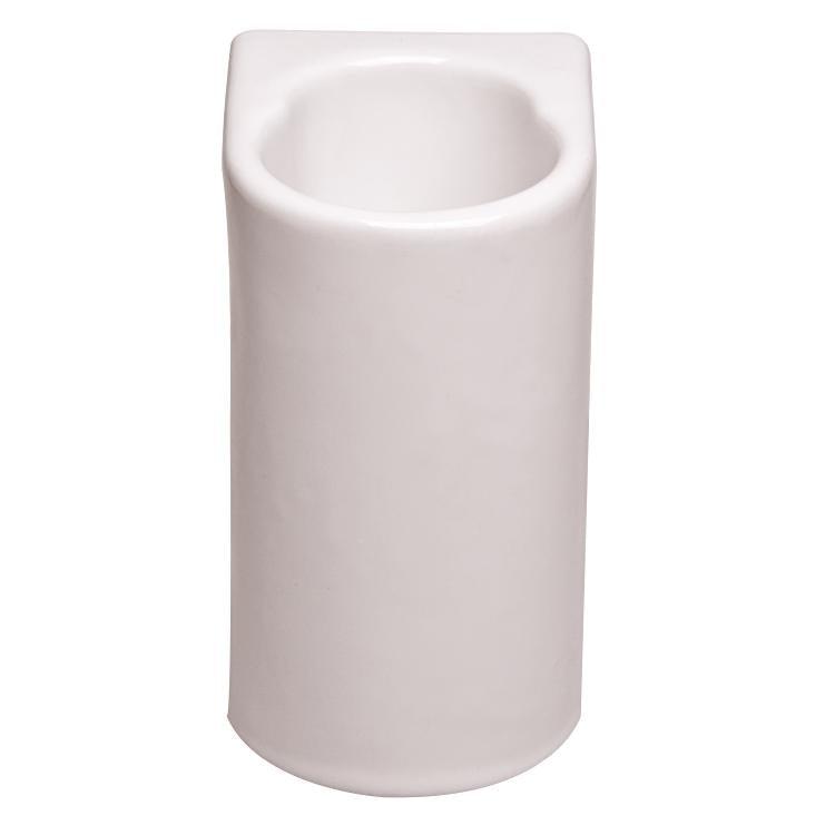 WC-Besenhalterung Wall Fix aus Keramik 1.9KG, passt zu Besen mit und ohne Randr.