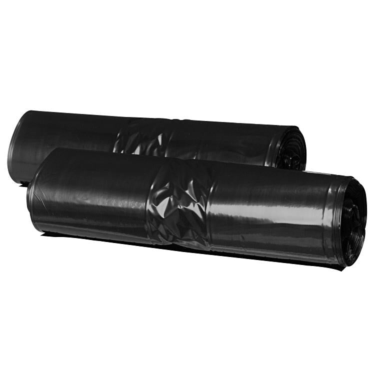 Kehrichtsack 5L/schwarz B3 Karton à 1000 Stk,o.Verschluss 325x400mm, HDPE 23µ