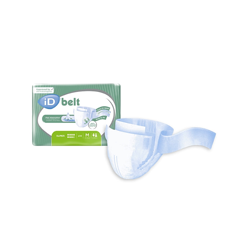 iD Belt Super M 14 Stk / Beutel Grün 2100ml Taillenumfang 70-115 cm