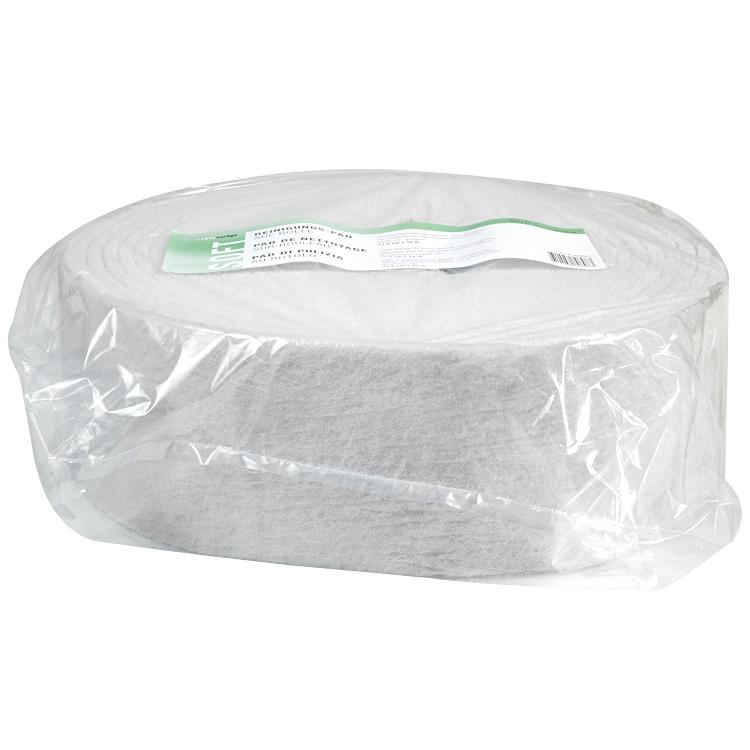 Reinigungspad weiss auf Rollen 11.5 cm x 10 m, nicht kratzend 1 Rolle im Beutel