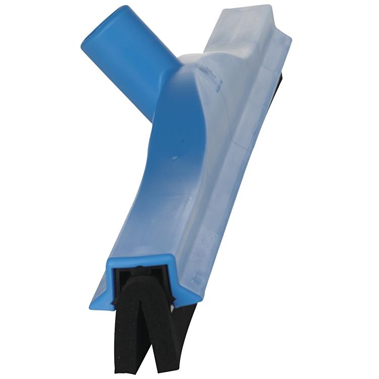 Wasserabzieher 600mm blau Klassisch, Doppelblatt, PP Austauschkassette